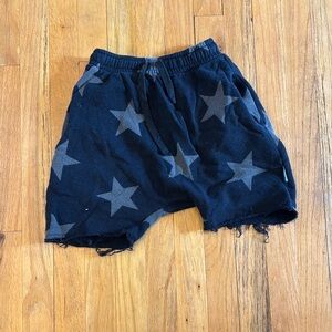 Nununu Black Star Shorts for Kids